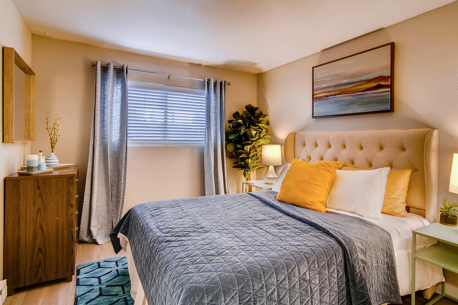 Bedroom with window
